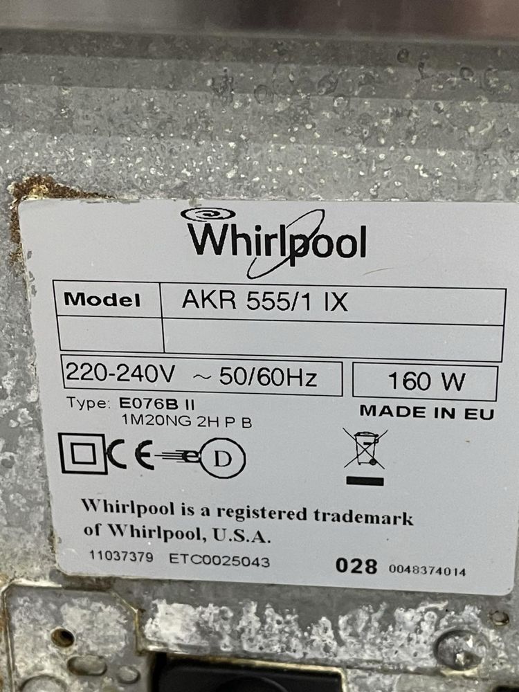 Продам Витяжку кухону Whirlpool