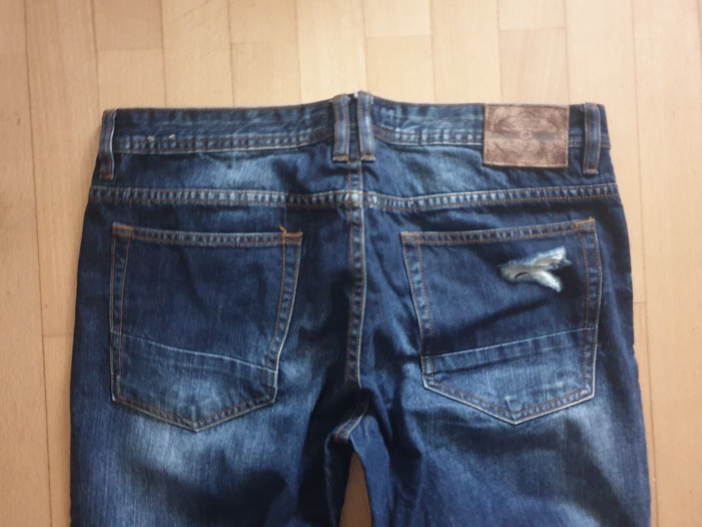 Reserved jeansy vintage W33L32 super stan Wawa