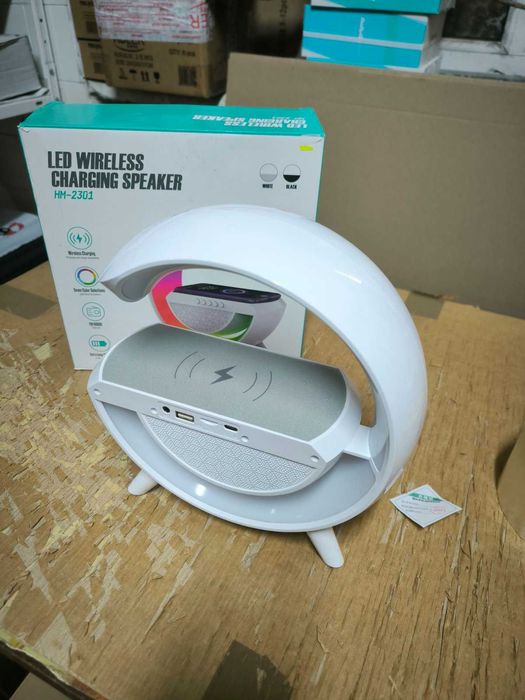 Акумуляторний нічник світильник YN-2209 з Bluetooth колонкою радіо