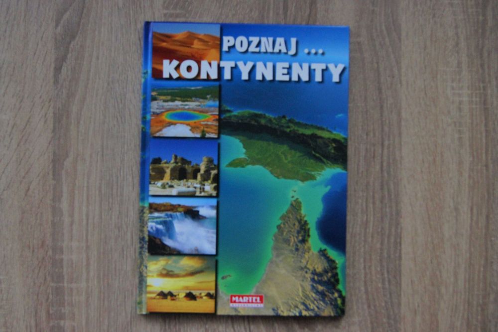Ilustrowana Encyklopedia Poznaj Kontynenty stan bdb