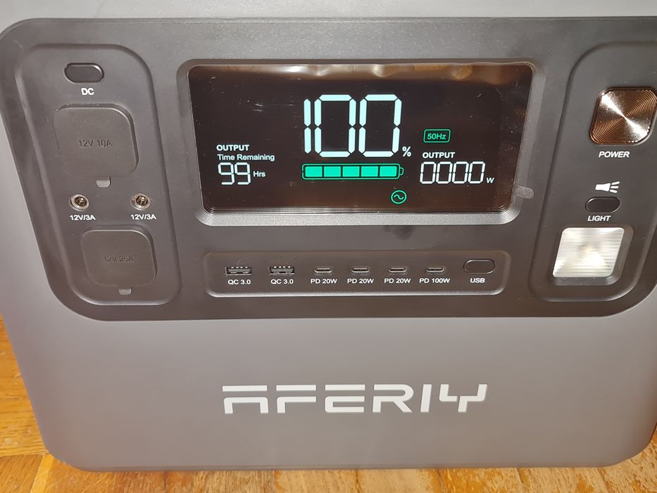 Зарядна станція AferiyAF-P110, Р210 1200-2400 Вт,1008-2048wh,