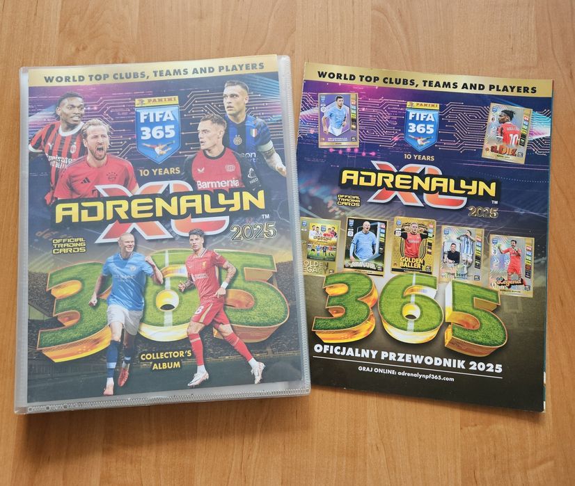 Karty piłkarskie 2025 album Panini Fifa 365