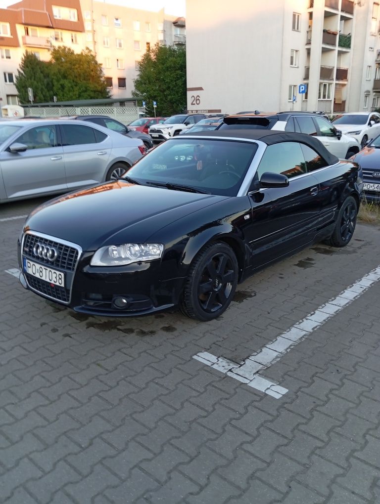 Audi A4B7 cabrio S-Line 3.0 TDI 232KM 2007r