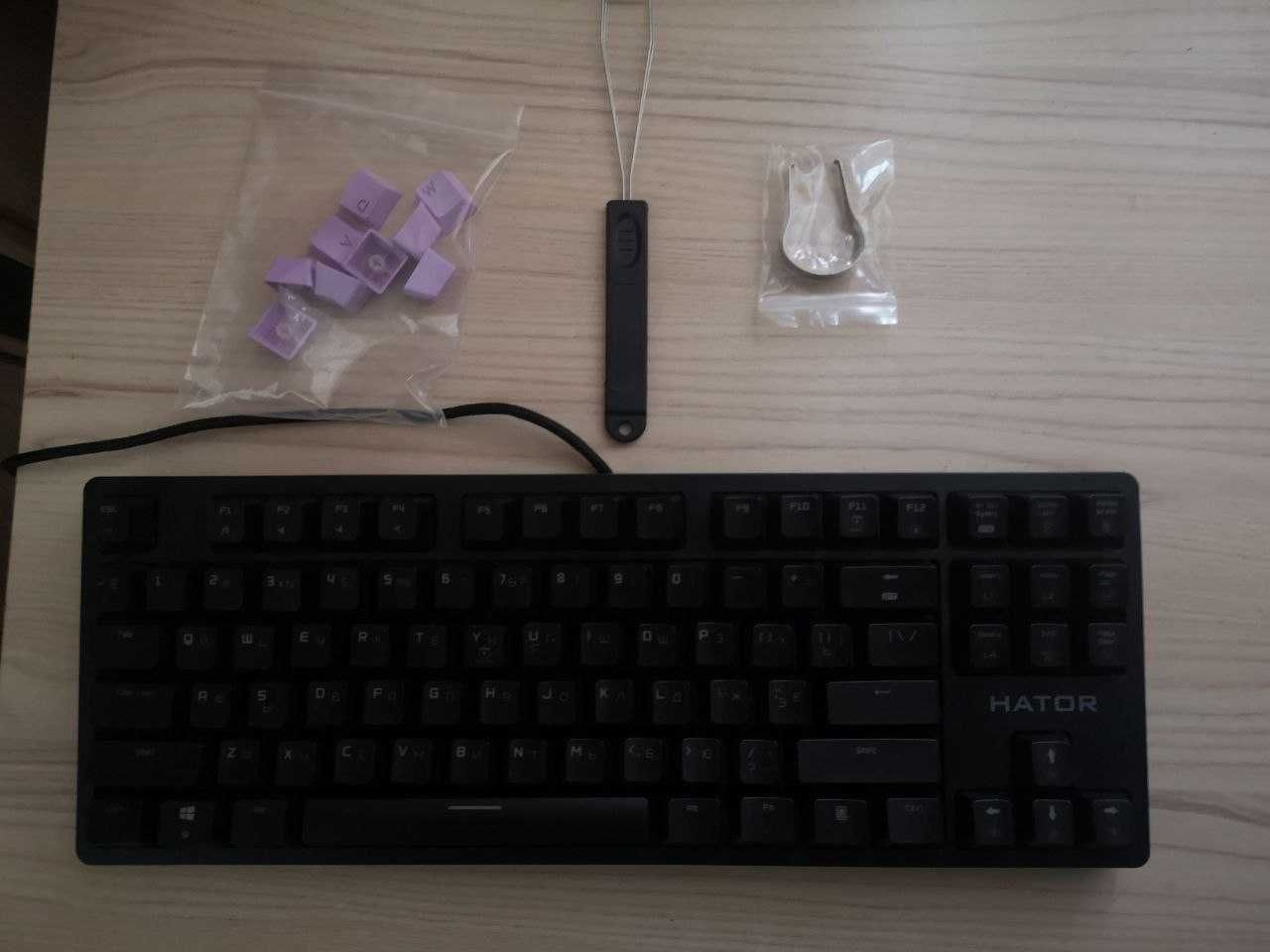 (New) Клавіатура Hator Rockfall Evo TKL [optical]