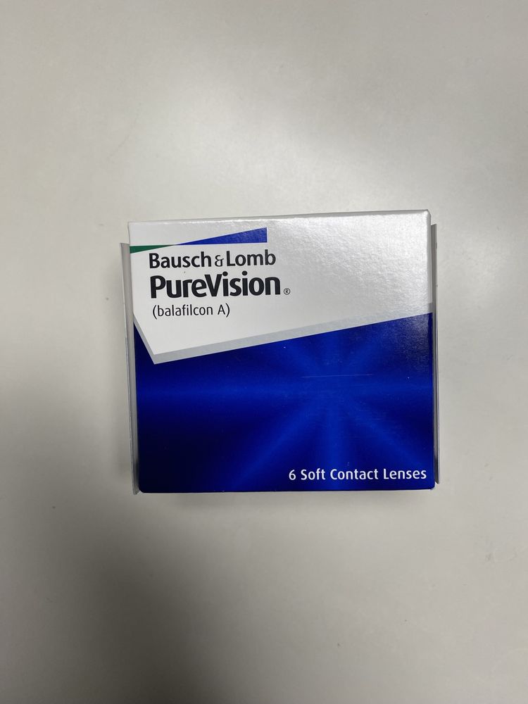 Soczewki kontaktowe PureVision -5.00 i -6.00