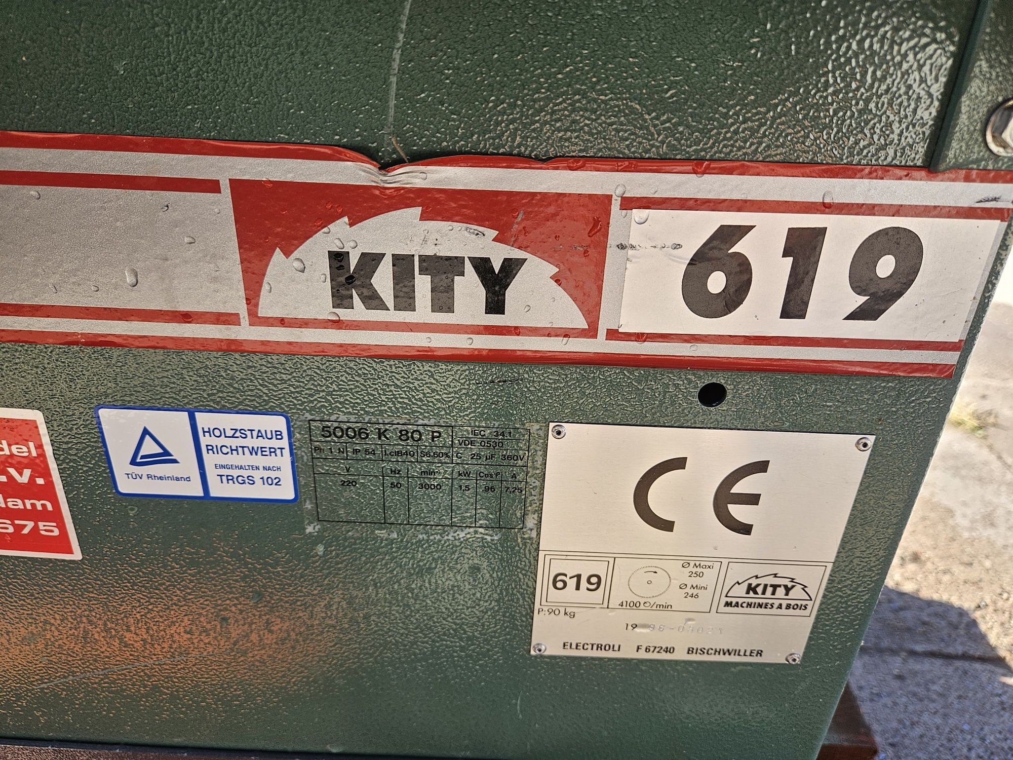 Pila formatowa stolowa kity 619