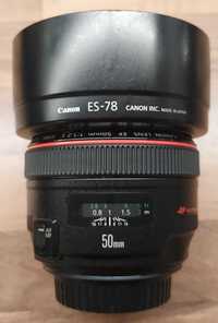 Canon 50 mm f 1:1.2 L USM