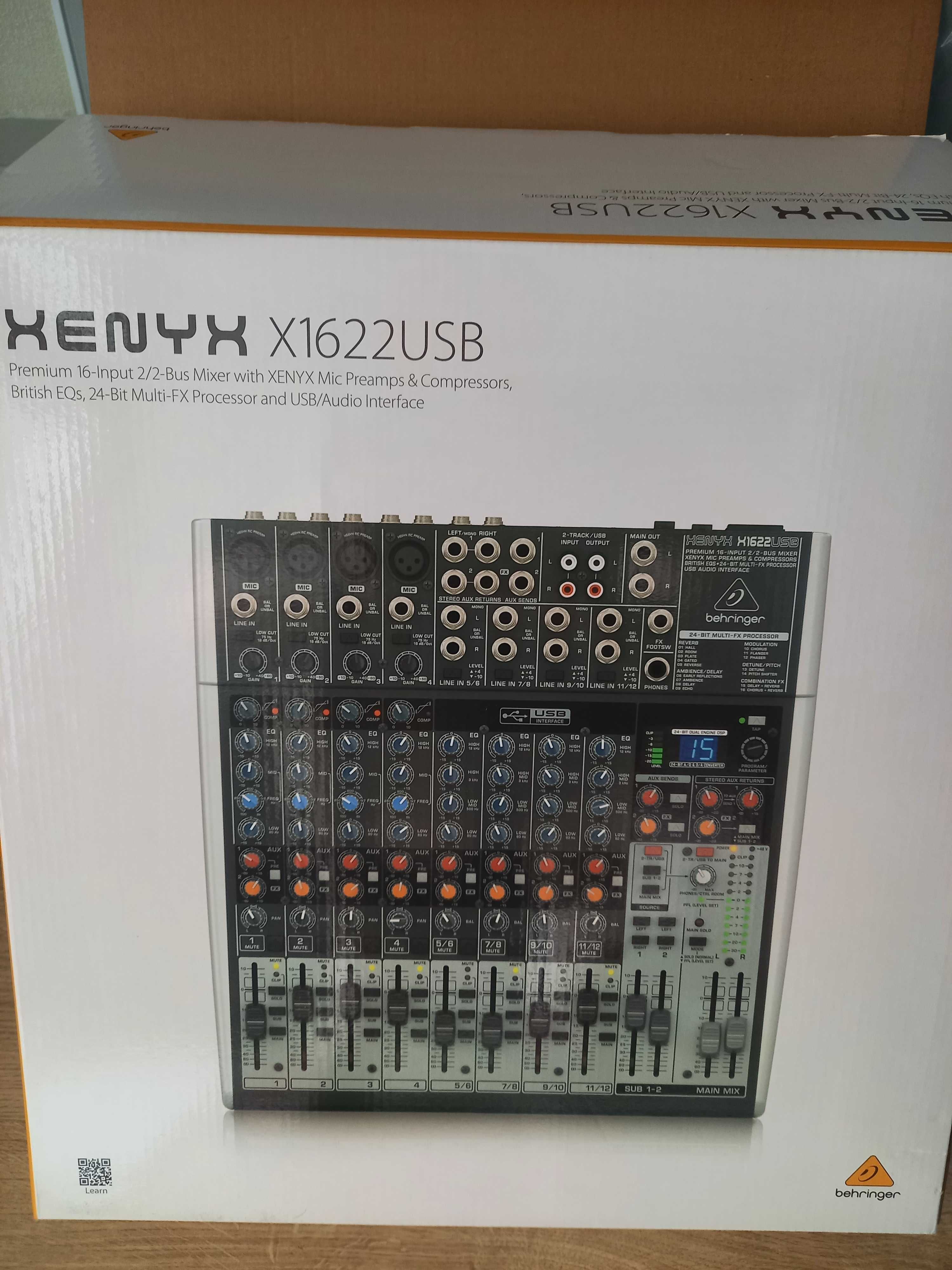 Mikser , mixer Behringer XENYX X1622USB