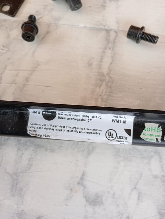 Suportes usados para tv