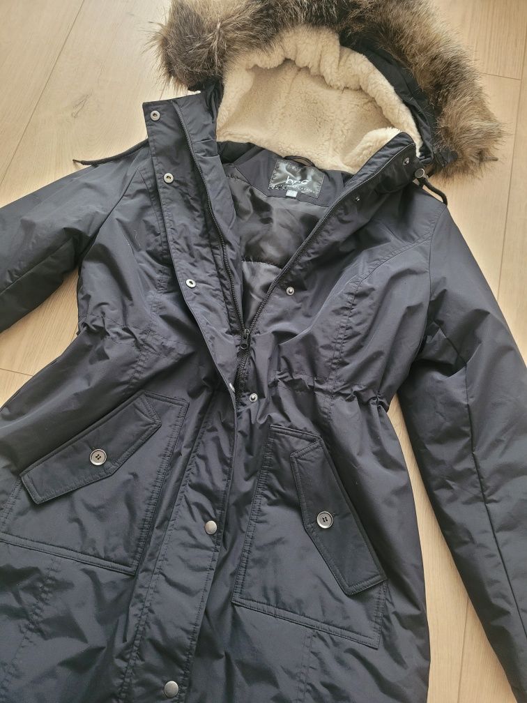 Kurtka Bonprix 44 XXL czarna parka