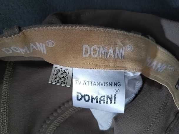 Spodnie do jazdy konnej bryczesy DOMANI r. 36