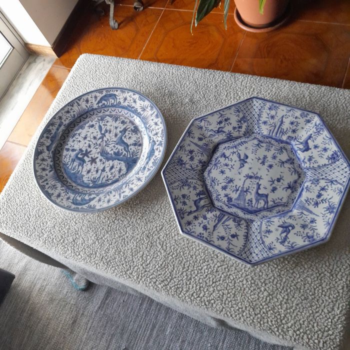 Louças Pratos Cerâmica antiga de Coimbra