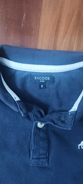 2 Polos da Sacoor para criança - 8 anos