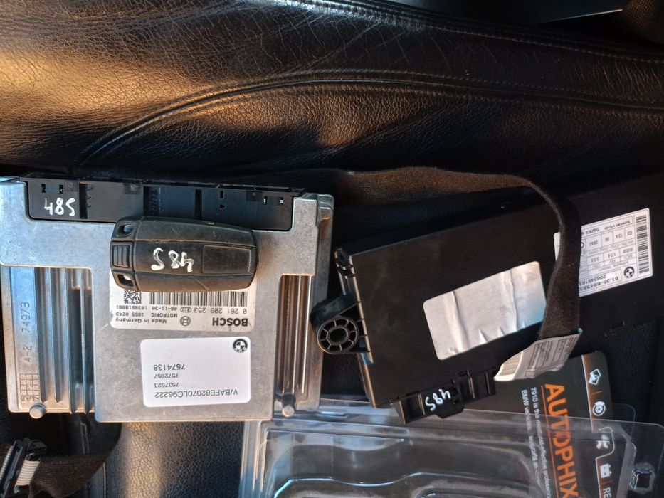 Zestaw sterownik kluczyk X5 e70 4.8 n62b48