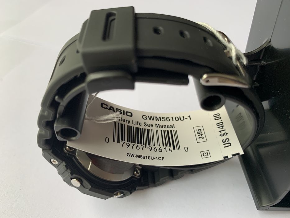 Годинник Casio G-Shock GW-M5610U Tough Solar + Безкоштовна доставка!