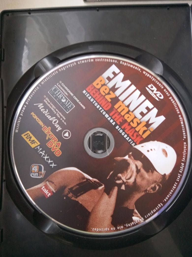 Płyta DVD Eminem bez maski