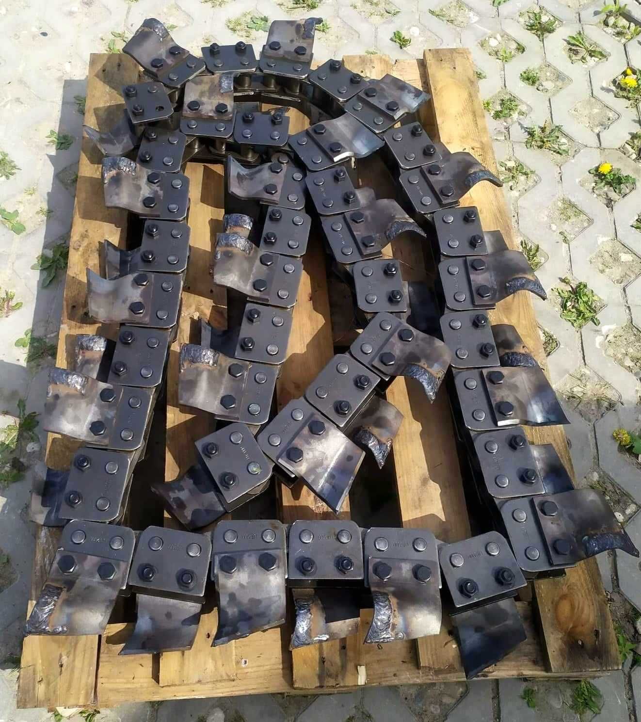 Łańcuch do koparki łańcuchowej 1,65" podziałka 42mm