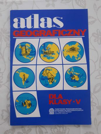 Atlas geograficzny PPWK klasa V