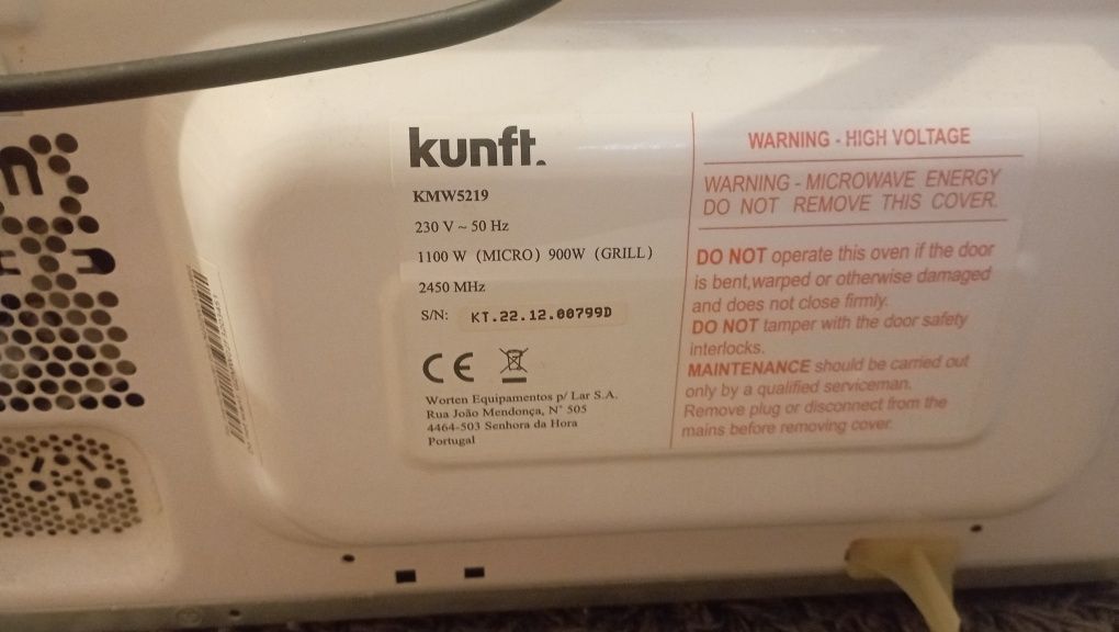 Microondas Kunft 7000 w