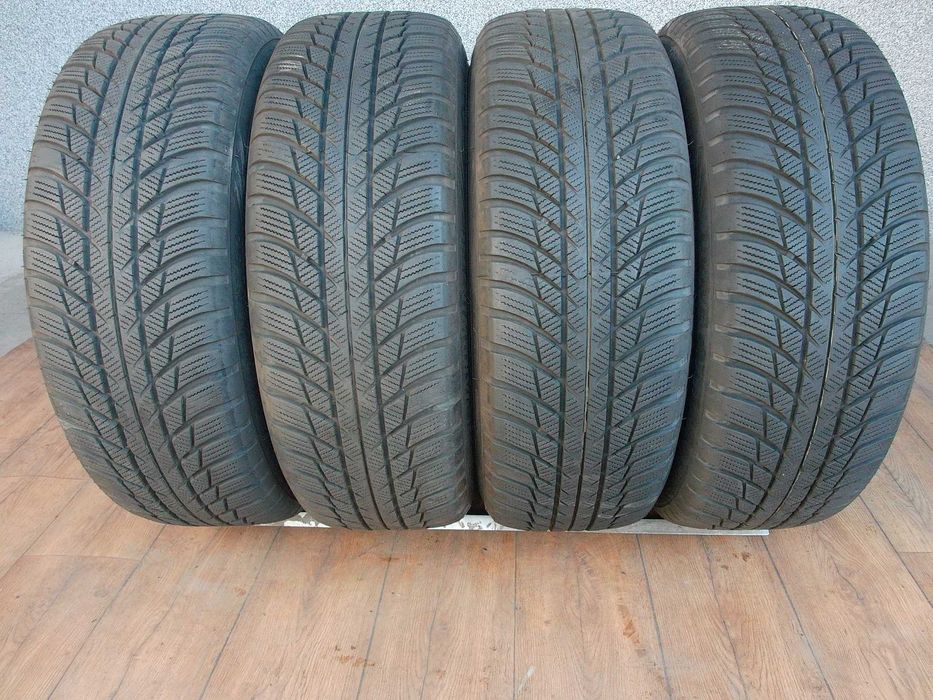 Koła Skoda VW Seat 16x6,5 5x112 ET33 + Bridgestone 205/60/16 96H zima