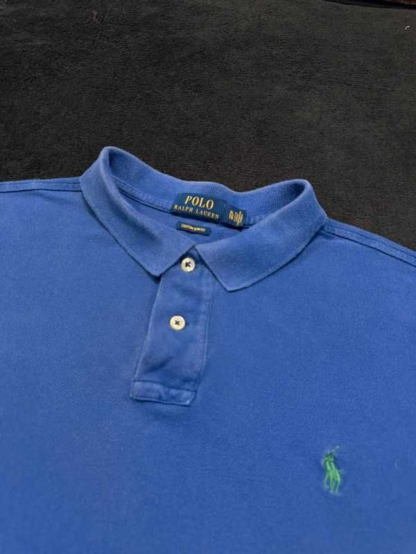 Niebieska koszulka polo Ralph Lauren - Size XL Classic Fit