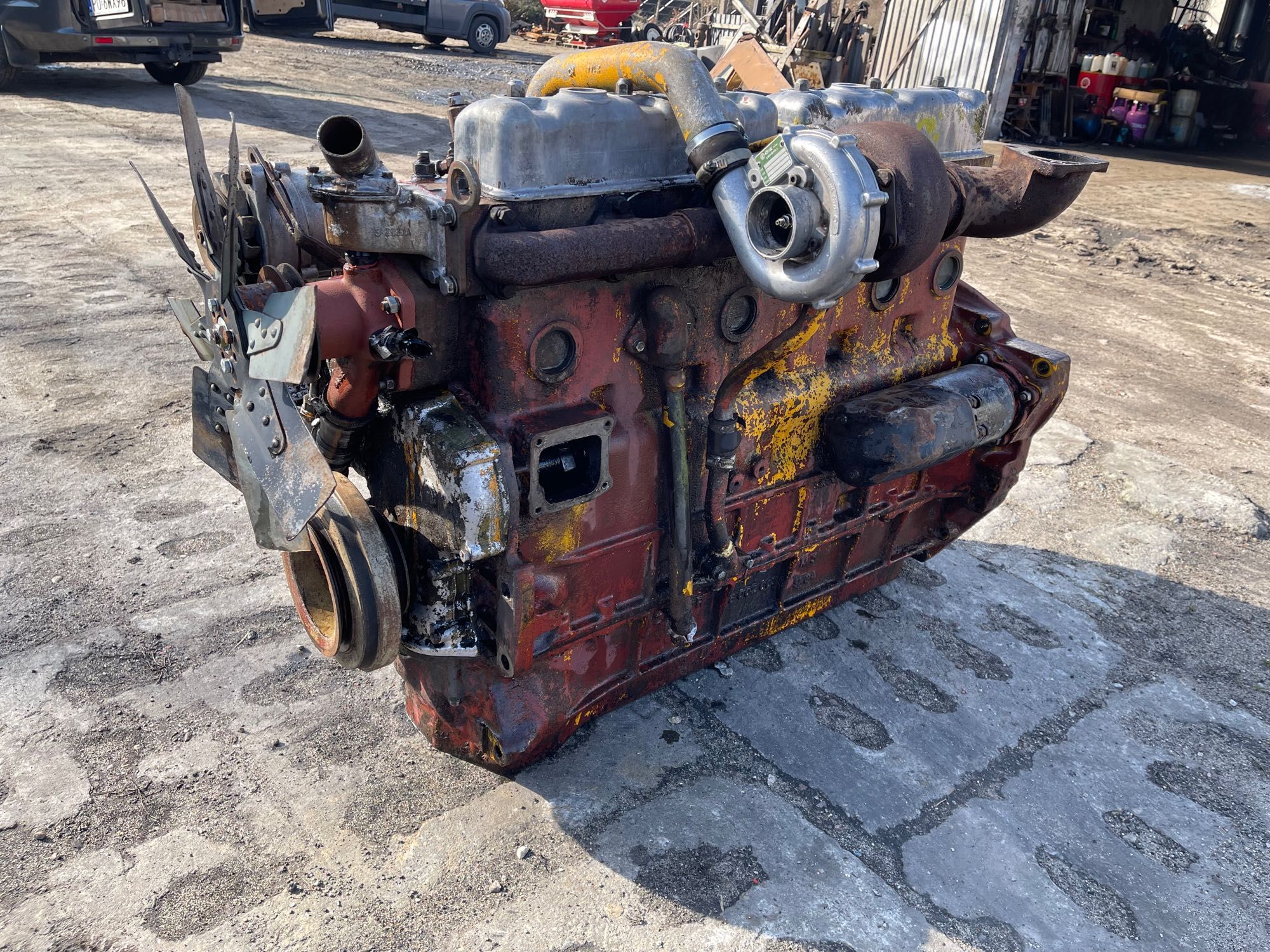 Silnik URSUS ZETOR 6 cylindrowy TURBO 160 KM z AGREGATU