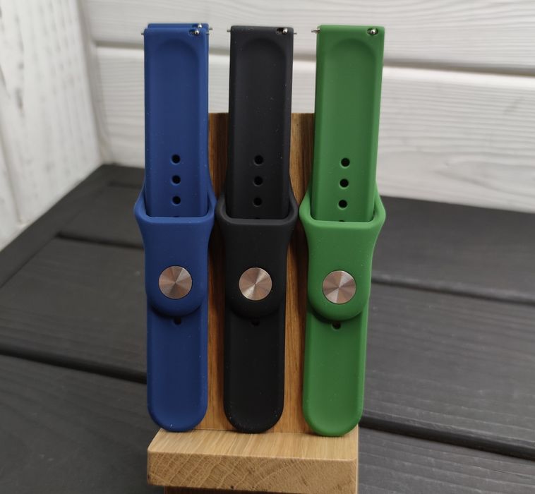 Силиконовый ремешок шириной 20 мм Samsung Amazfit GTS 2 mini 3