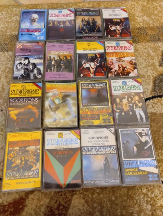 Kaseta Era Black Scorpions Atlantis zz top libra queen disco polo rock