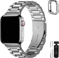 Metalowy pasek do zegarka Apple Watch 8/7/SE/6/5/4/3/2/1  srebrny