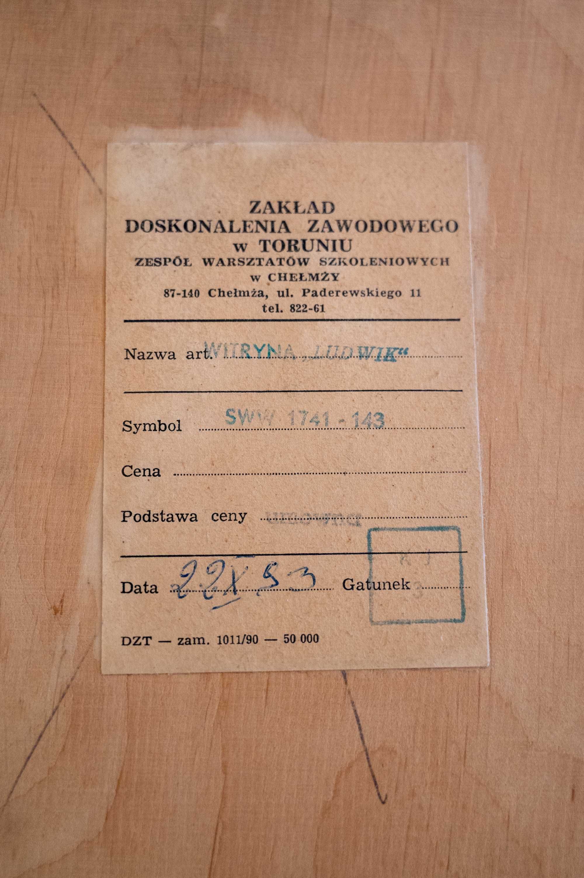 Witryna "Ludwik"