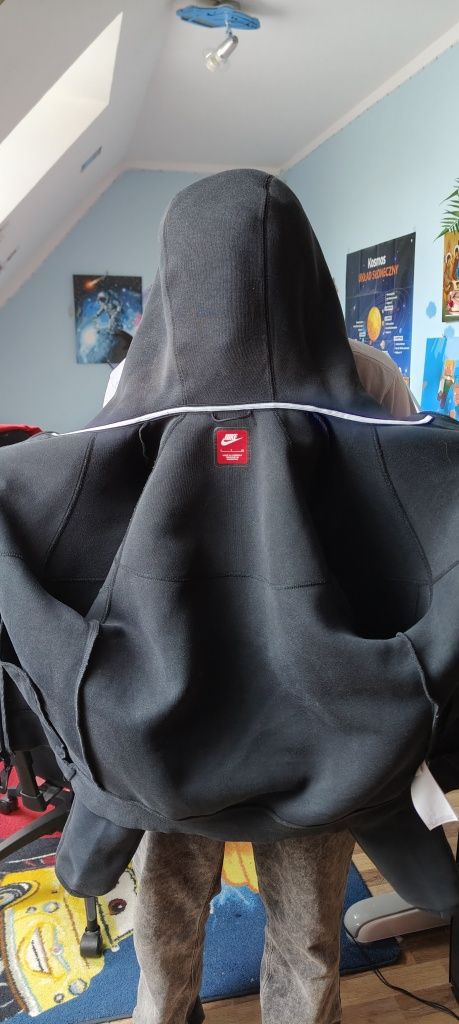 Bluza Tech czarny lekko używany rozmiar S