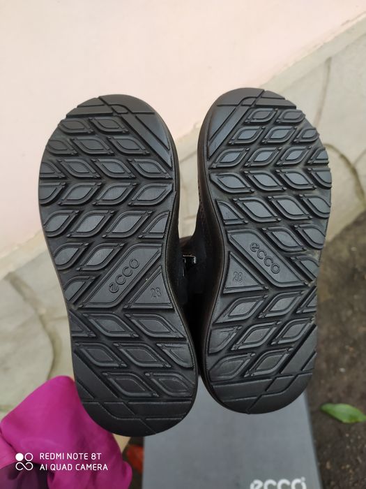 Ecco 28 34 ботинки на дівчинку зимові сапоги черевики чоботи взуття ес