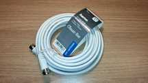 Kabel Antenowy - HAMA - Kabel Koncentryczny - DVB-T2 - 5 metrów
