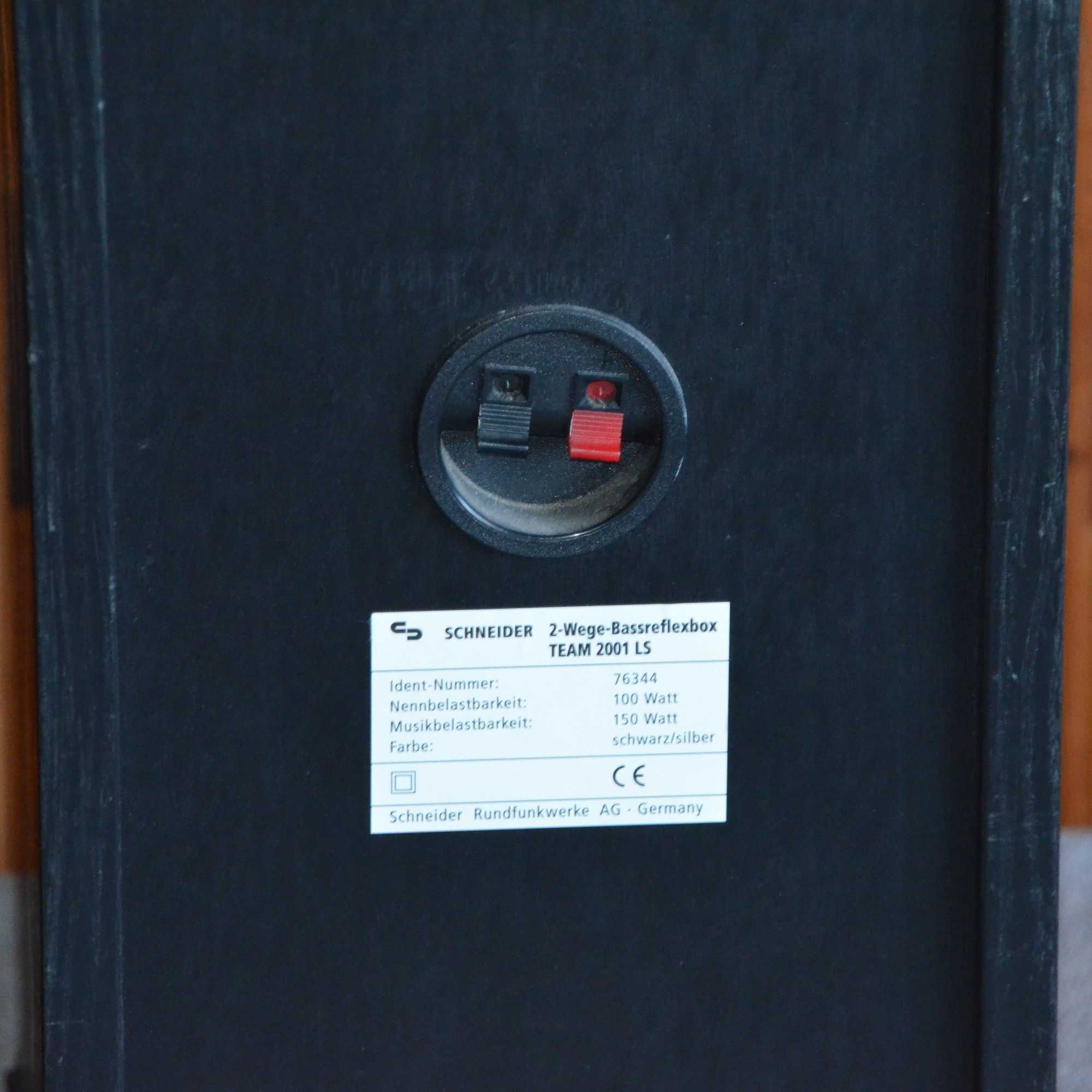 Schneider TEAM 2001 LS Kolumny głośnikowe 3-drożne 150watt