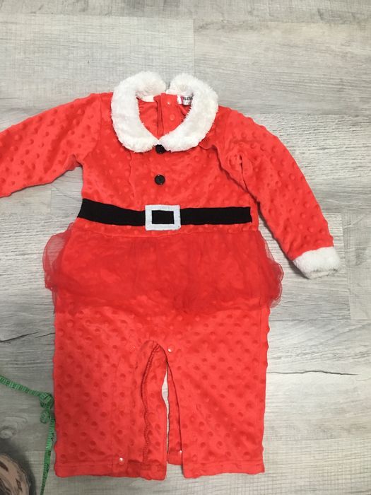 Костюм санта клауса для дівчинки