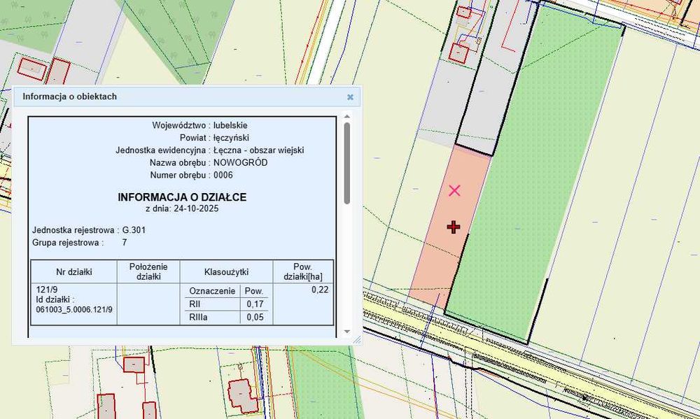 Działka budowlana Nowogród
