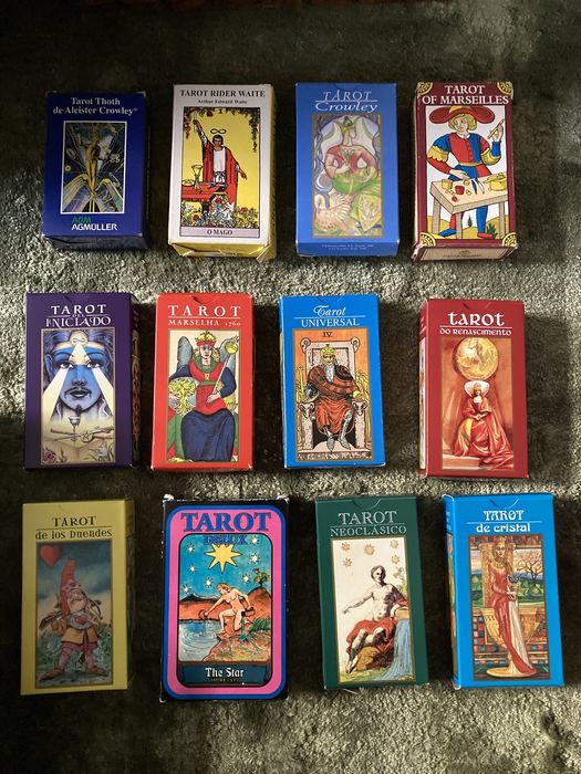 Coleção de cartas de Tarot