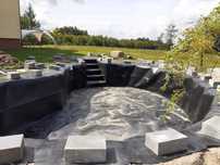 Oczko wodne folia HDPE Geomembrana