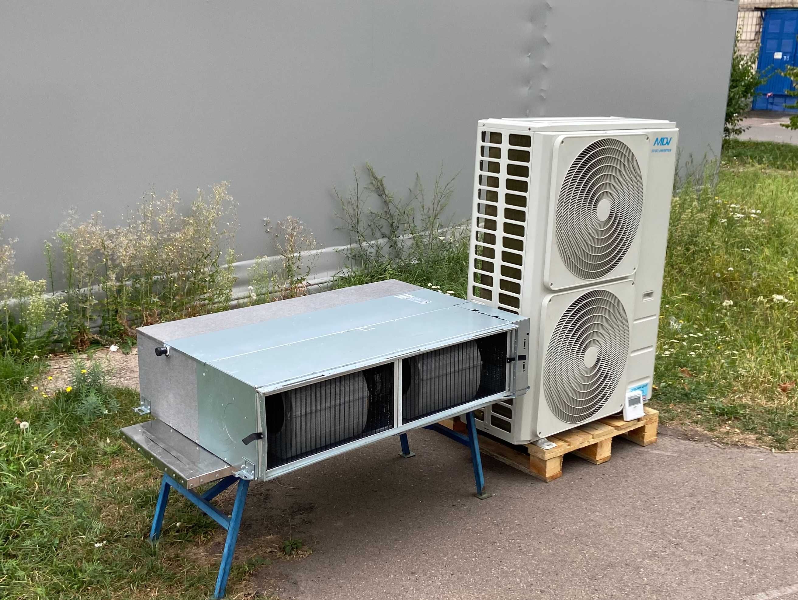 Кондиционер инверторный канальный MDV 60 (до 150м2) гарантия, монтаж
