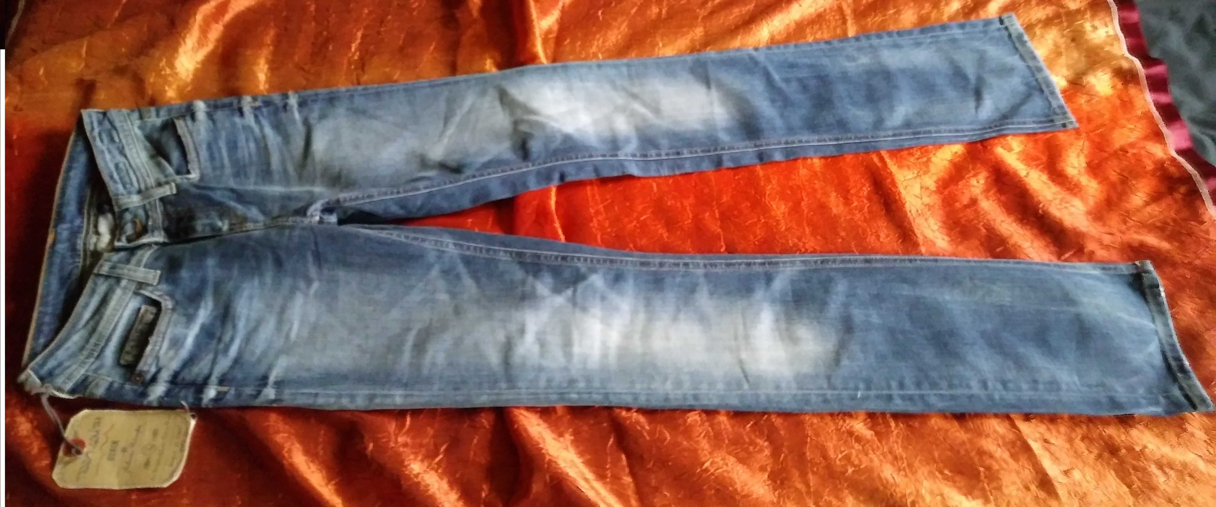 Teddy Smith pipper str comfo size 24 vintage jeansy nowe z metką