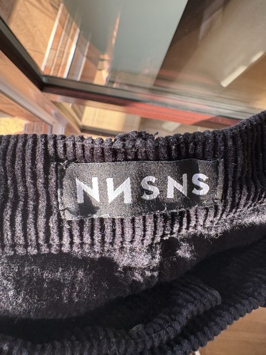 Штани вельветові чорні