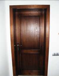 Drzwi z litego drewna