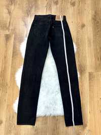 Spodnie dżinsowe jeansowe czarne 34 Levis vintage bawełna