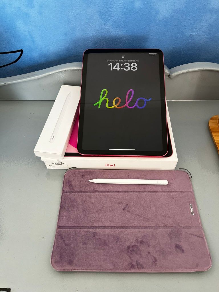 Ipad 10.9 Rosa como novo