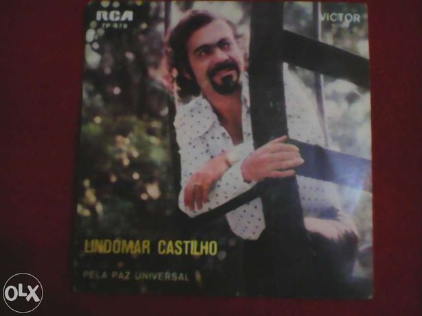 Lindomar Castilho - Pela paz universal, vinil single com 4 músicas