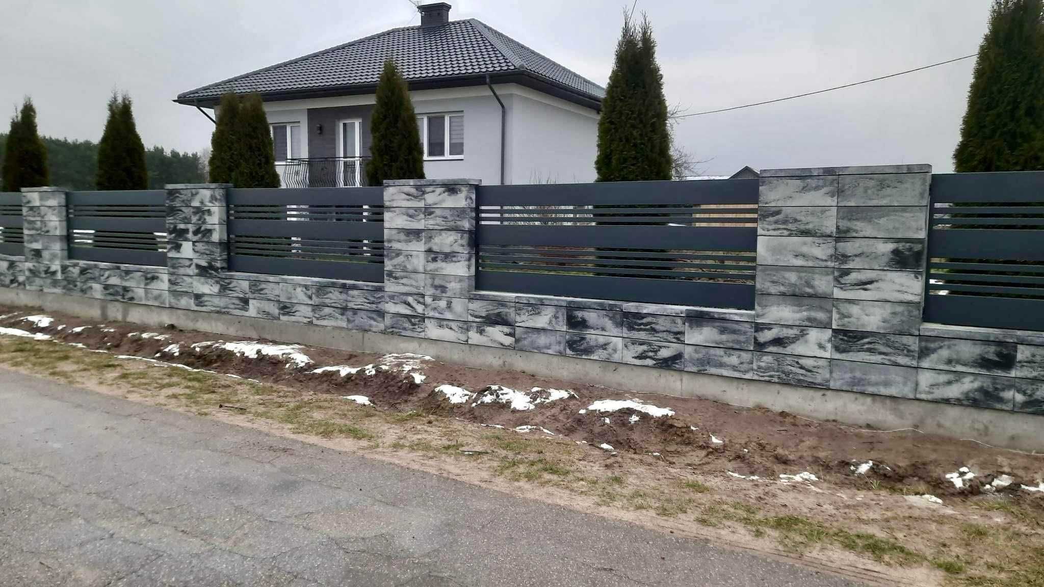 Ogrodzenie bloczki ogrodzeniowe Joniec TANIO transport Hds