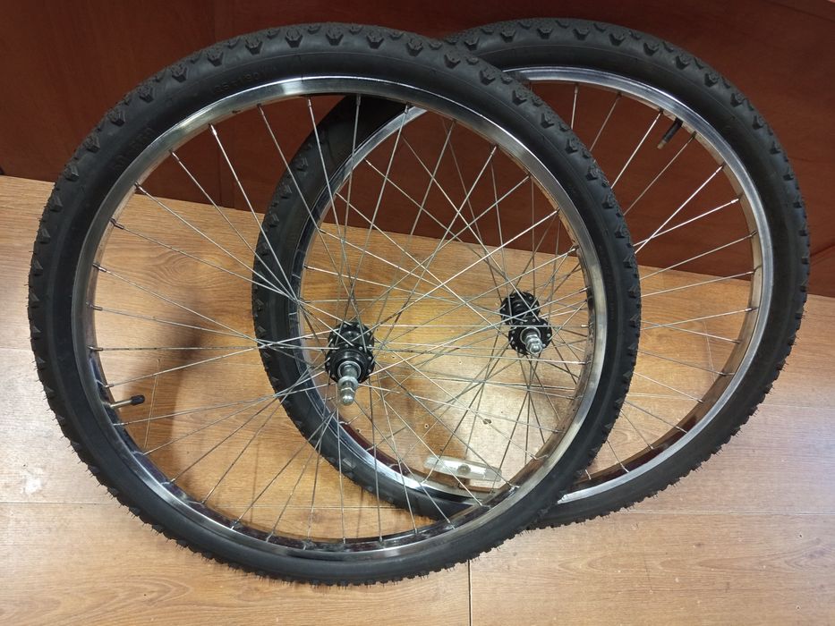 Koła przód + tył 26 cali + opony i dętki stan bardzo dobry