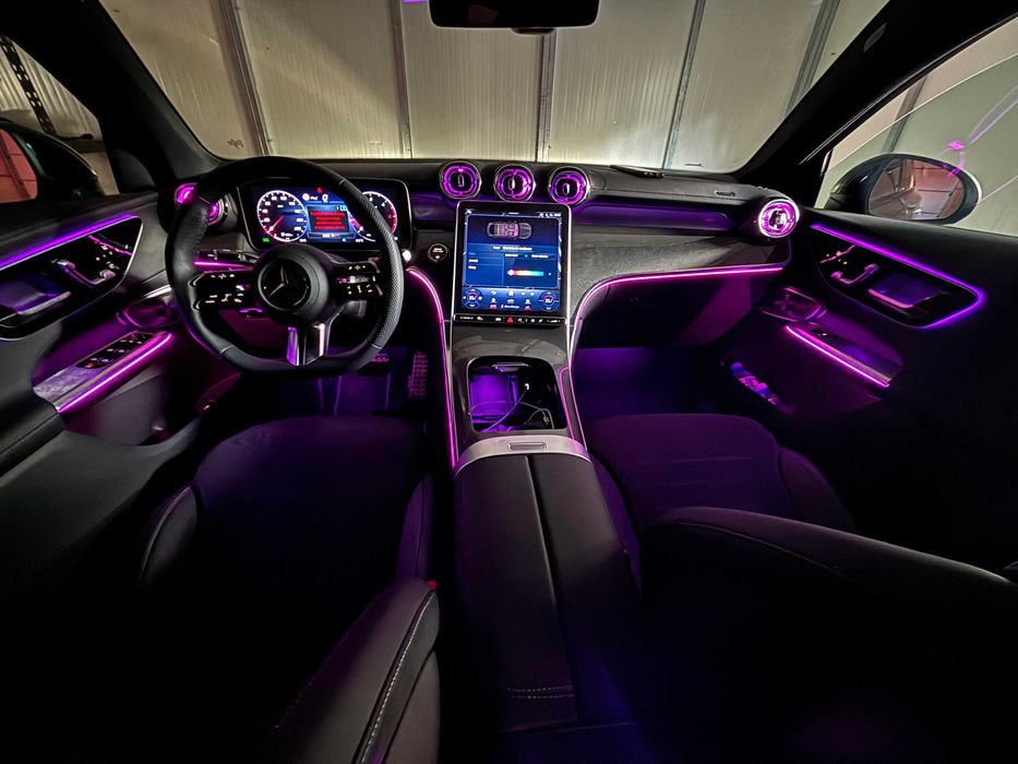 Oświetlenie Ambient Mercedes - montaż / Gwarancja, także najnowsze