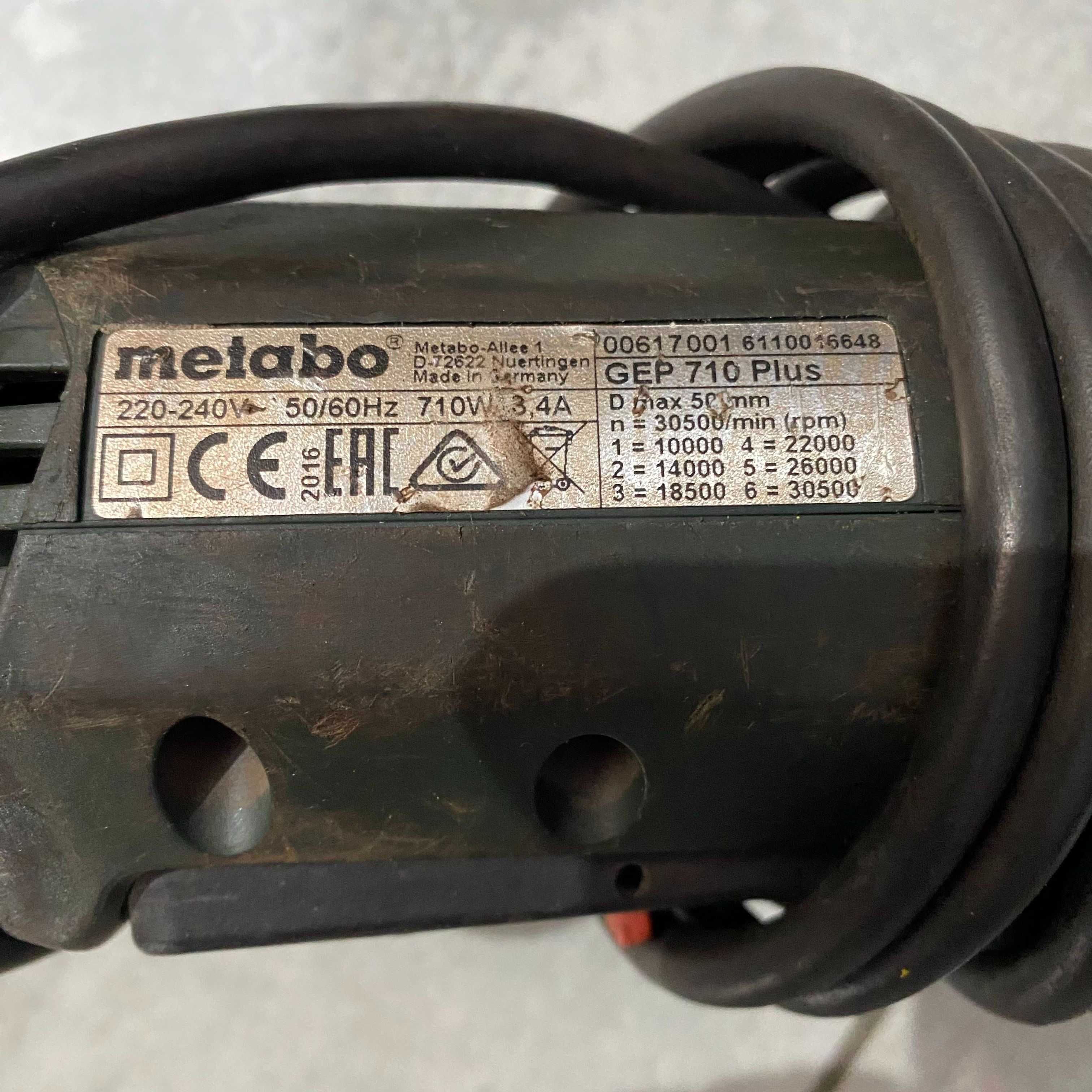 Szlifierka Prosta Metabo GEP 710 Plus
