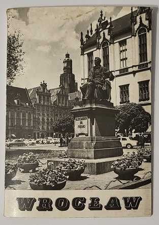 Pocztówki czarno białe Wrocław 1972